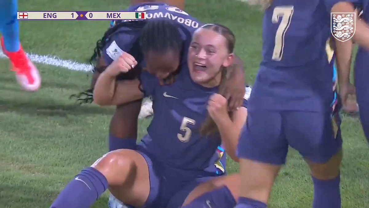 What a team performance! 👏 A hard-fought 4-2 victory against Mexico despite having to play more than half an hour with only ten players. 🏴󠁧󠁢󠁥󠁮󠁧󠁿 🇲🇽 Watch the highlights now: