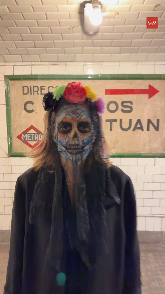 💀 ¿Estáis preparados para lo que viene? Ya os decimos que no. 📅 Del 25/10 al 27/10 y del 31/10 al 3/11. 👉 Reserva tu entrada gratuita: #DíaDeMuertos #Halloween2024 #HalloweenEnMetro