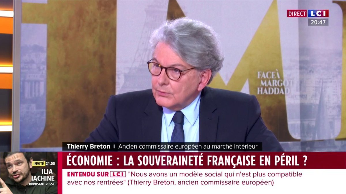 🔴ALERTE INFO Thierry Breton souhaite un endettement commun au niveau européen. Qu'en pensez-vous ? Personnellement je pense que c'est la pire idée possible. Économiquement dangereux et que cela fera encore reculer la souveraineté de la France.