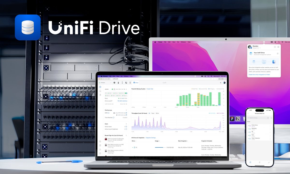 We’re excited to introduce #UniFi Drive, a magically simple network-attached storage solution designed for seamless integration into any #UniFi environment. Learn more: