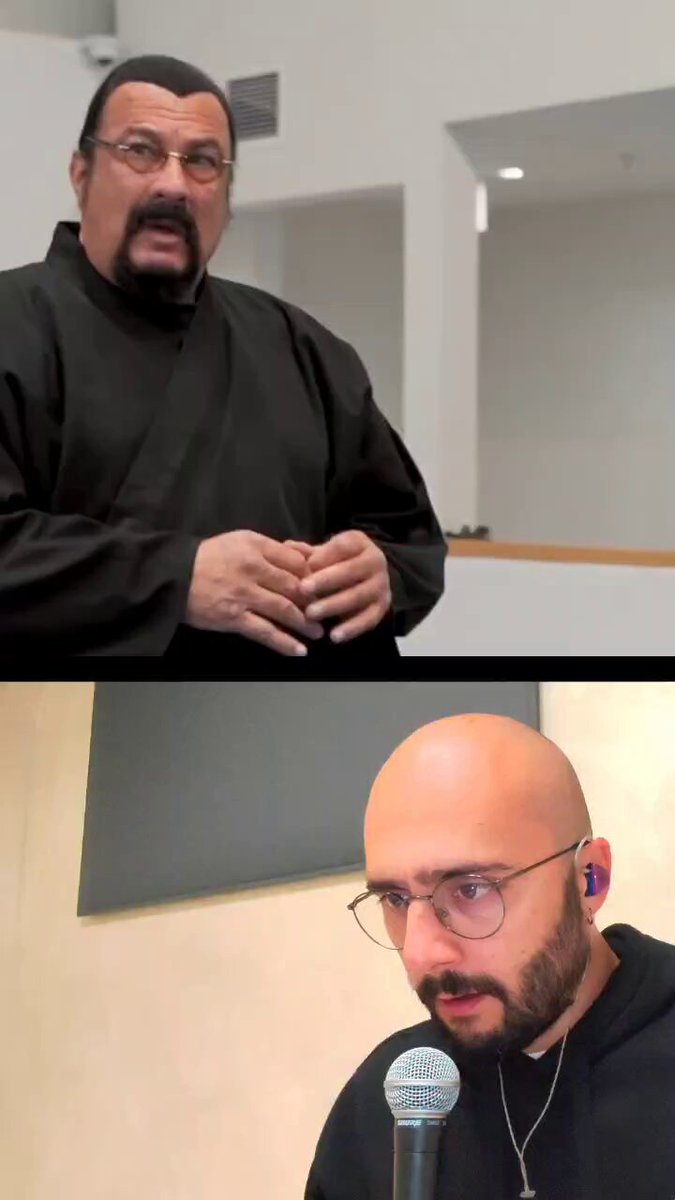 #stevenseagal, le sue mosse, i suoi segreti.