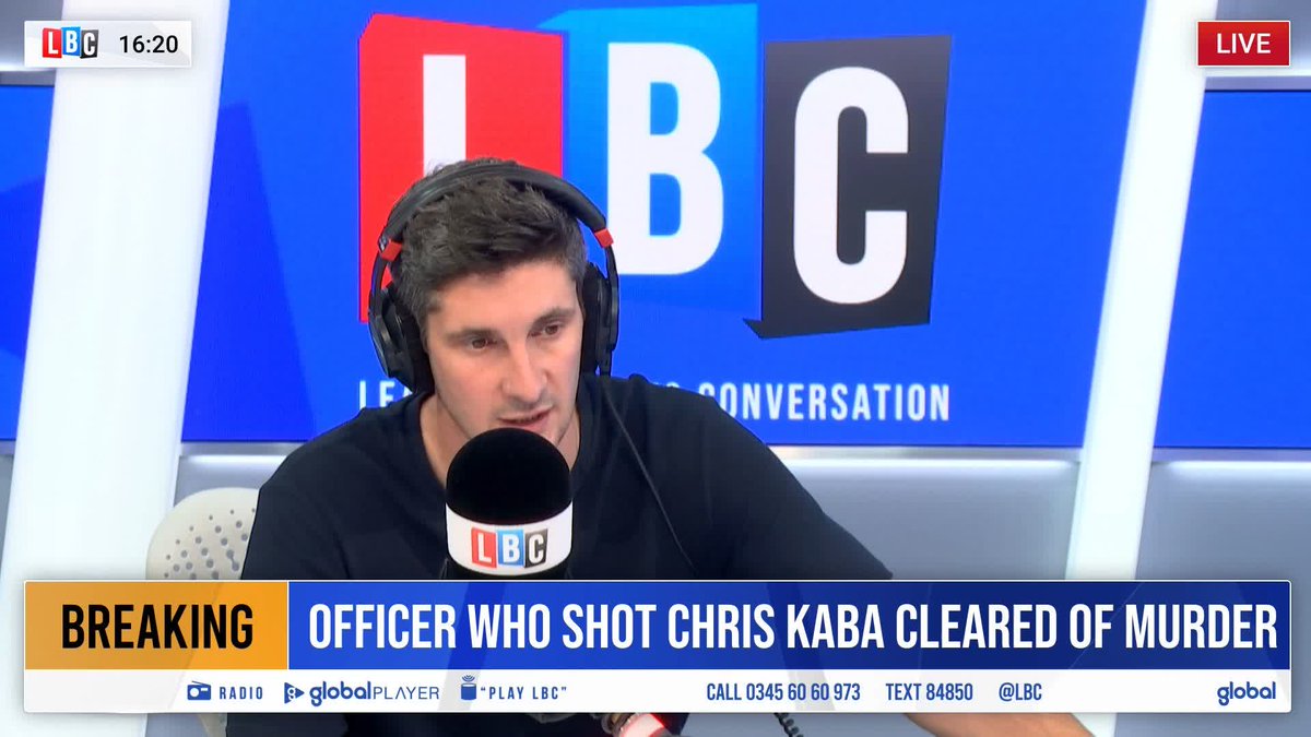 'Martyn Blake had told the court that he genuinely believed that his colleague, or himself, were going to be killed.' The officer who shot Chris Kaba has been cleared of murder. Fraser Knight updates Tom Swarbrick.