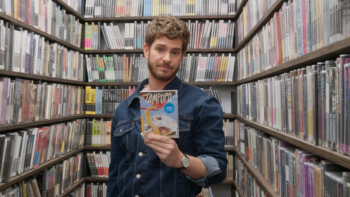 ✨ Andrew Garfield’s Closet Picks!✨ The award-winning actor praises films by directors he’s worked with, talks about how Mike Leigh’s NAKED and Ken Loach’s KES helped define contemporary British cinema, and thanks his father for his love of TAMPOPO.