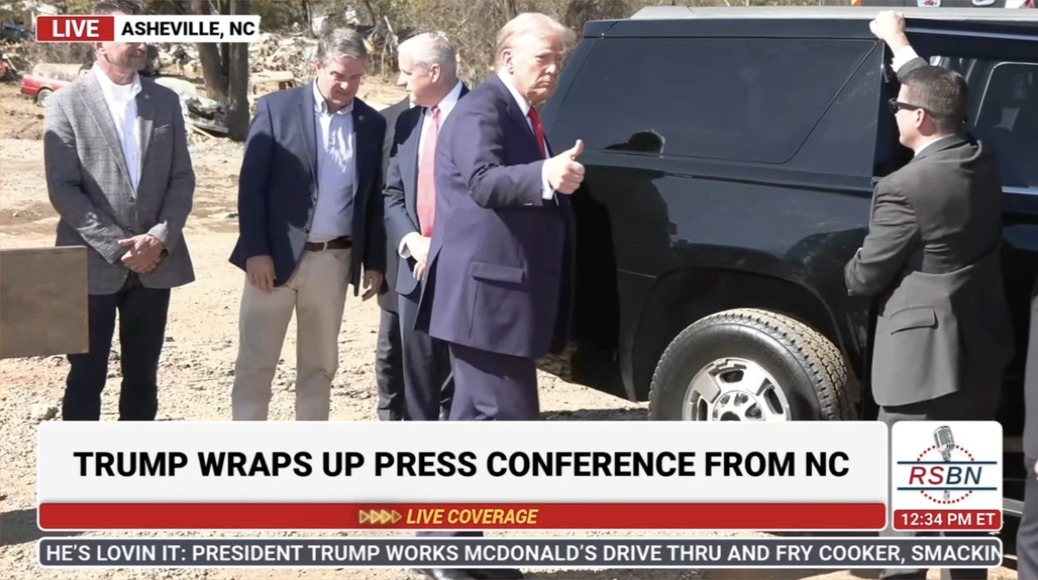 Q: Do you still endorse Mark Robinson, who called himself a ‘Nazi’ and called for ‘bringing back’ slavery? Trump: I’m not familiar with the race. I haven’t seen it