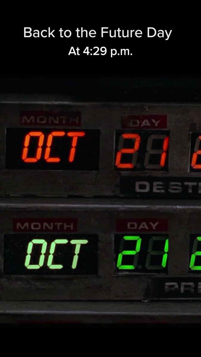 Happy Back to the Future Day! #Oct21 #BacktotheFutureDay #GreatScott