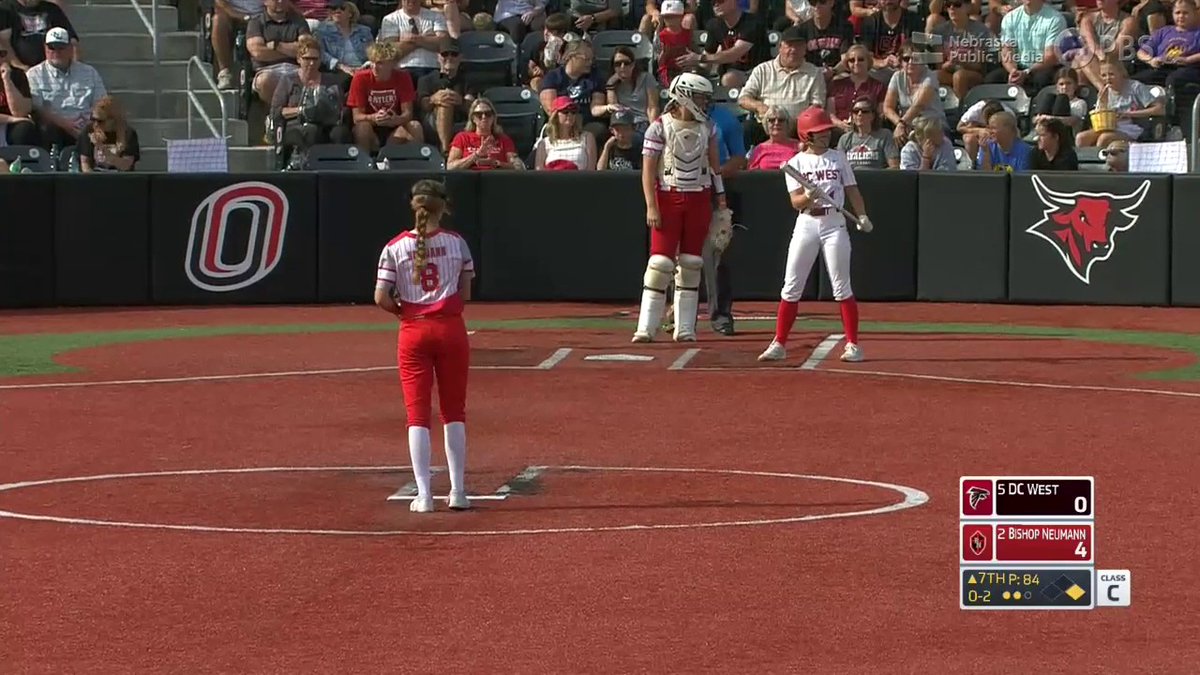 Bishop Neumann is your Class C State Champs!!! 🥎😤 FINAL SCORE Douglas County West Falcons: 0 Bishop Neumann Varsity Cavaliers: 4 CONGRATS LADIES❗