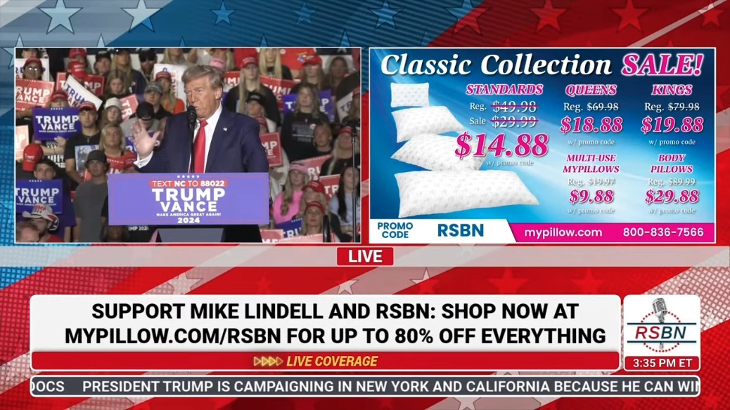 Trump goes on long incomprehensible rant about rocket ships and balls of fire and then insists he’s not “cognitively impaired”