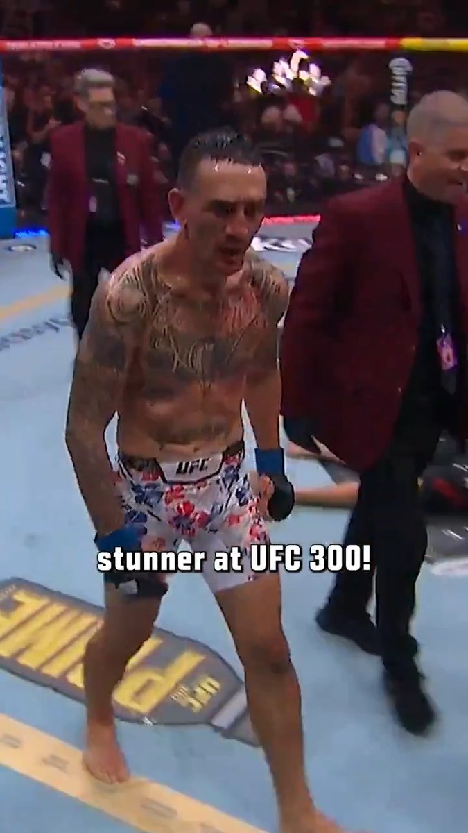 Pulled off one of the best KOs in UFC history to win the BMF title 💪 Max Holloway is coming back for the featherweight throne at #UFC308 [ Experience Abu Dhabi | Abu Dhabi Calendar | #InAbuDhabi ]