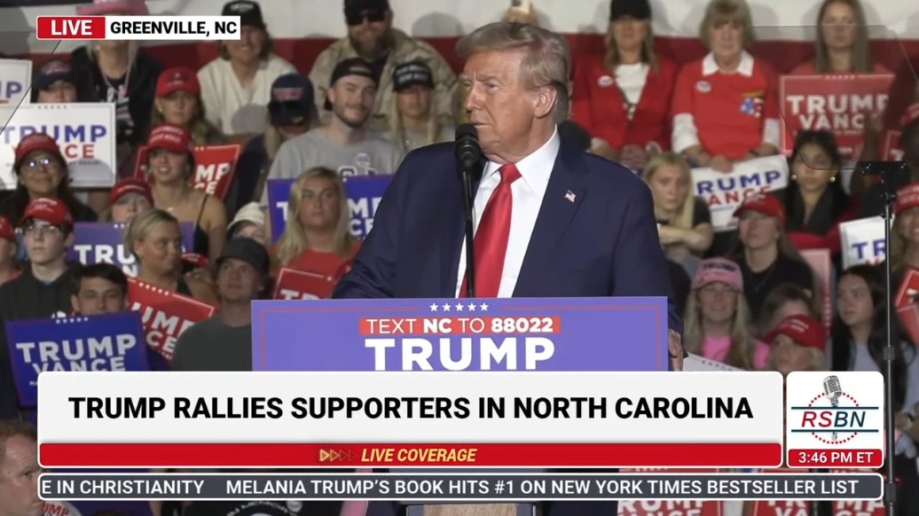 Trump: “I'm the greatest president there's ever been. I said, what about George Washington? No, you're better. What about Lincoln? What about Abraham Lincoln? Nope, you're better.” Fact check: false.