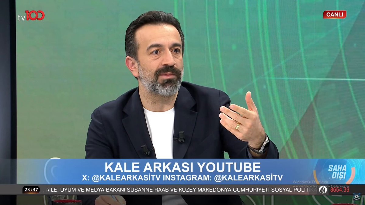 🗣️ Murat Aşık: "Jose Mourinho yarın istifa etse, Aykut Kocaman gelsin isterim." (TV100)