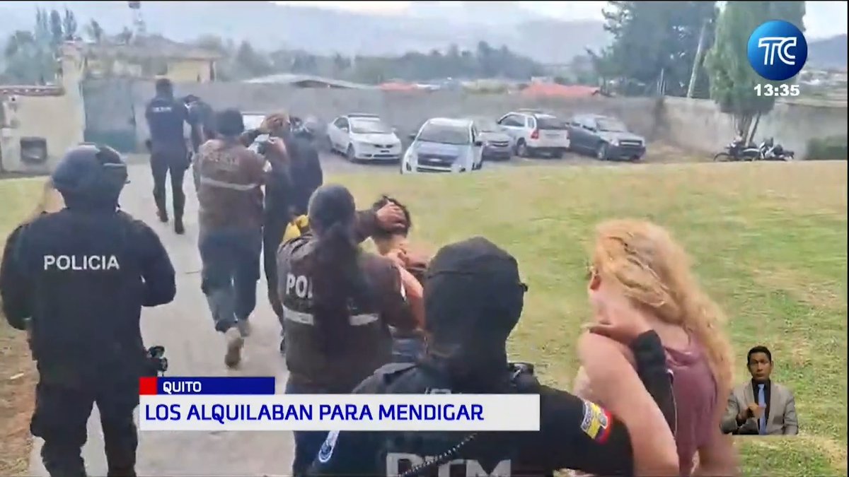 La Policรญa Nacional rescatรณ a cuatro niรฑos que eran explotados para pedir caridad y vender caramelos. Durante el operativo, se detuvo a cuatro extranjeros, quienes pagaban cinco dรณlares a las madres de los menores, de 1, 5, 7 y 11 aรฑos. Mรกs noticias en