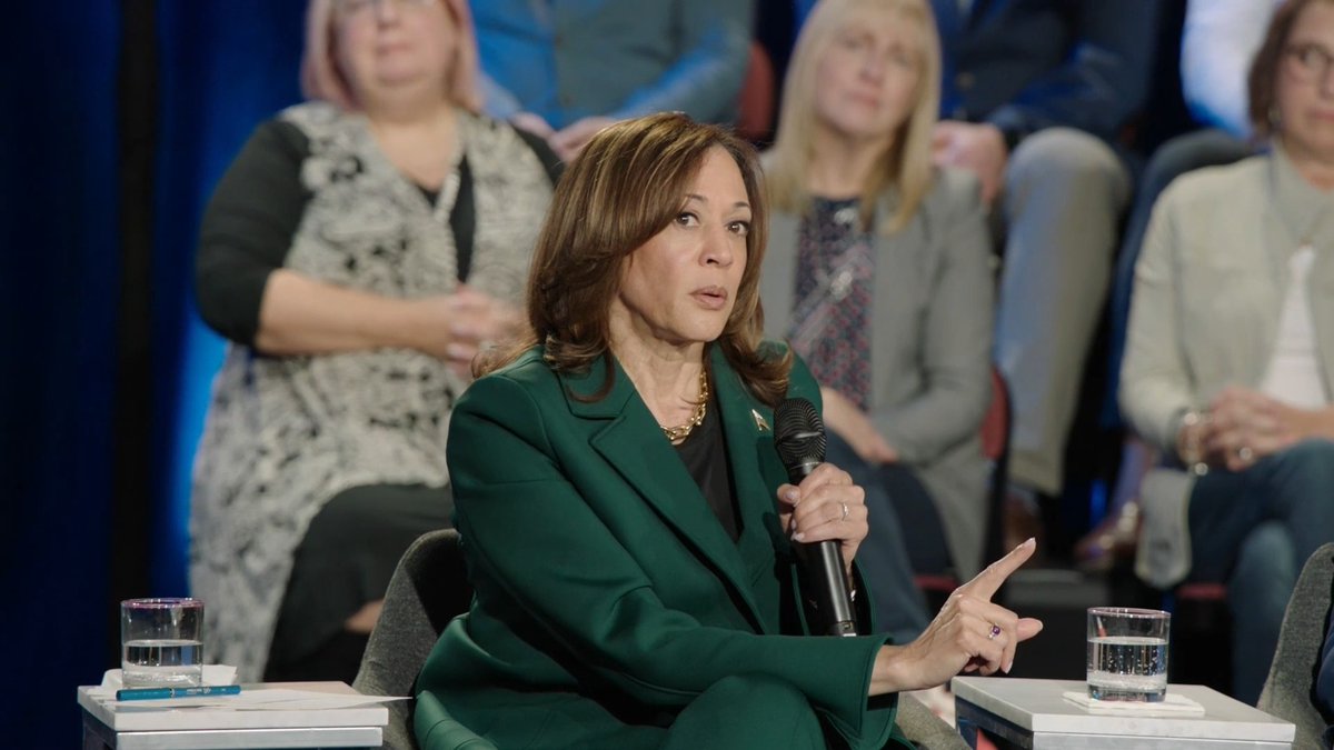 Vice President Harris: Donald Trump is so easily manipulated by favor and flattery from dictators around the world. We just learned that Trump was secretly sending COVID test kits to Putin in 2020. If Trump is president, Putin would be sitting in Kyiv
