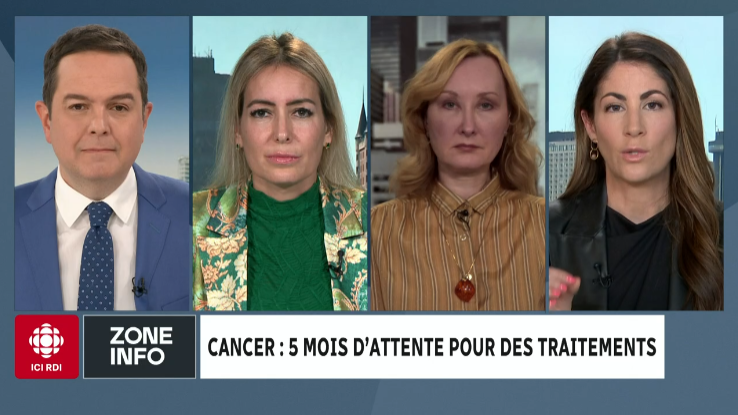 Les Québécois atteints d'un cancer attendent en moyenne 5 mois pour recevoir leur premier traitement. Qu’est-ce que ça dit sur notre système de santé? Antonine Yaccarini, Tasha Kheiriddin 🇨🇦🇬🇱🇺🇦 et Jacinthe-Eve Arel 🇨🇦🇺🇸🇫🇷 en débattent à #ZoneInfo #ZIGF