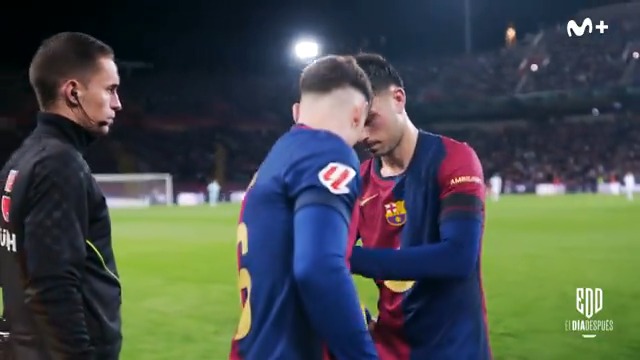 He vuelto a llorar…😢♥️ Y solo un detalle, fijaros en Iñigo Martínez #FCBarcelona #FCBlive