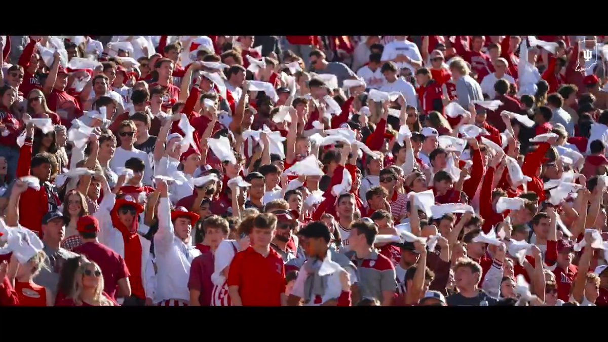 Homecoming W for the Hoosiers. 🎥