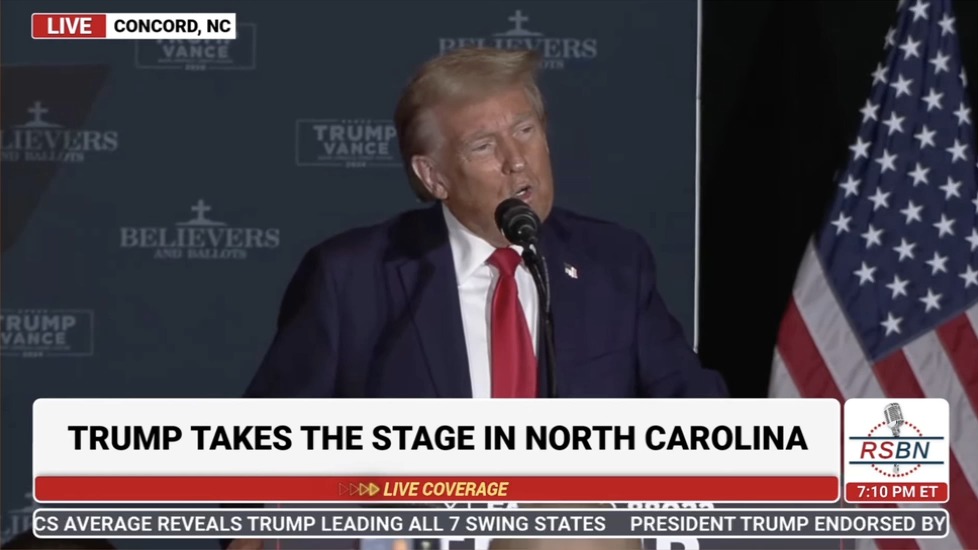 Trump says he’s not going to let Americans vote against him again like they did in 2020: “We’re never gonna let it happen again”