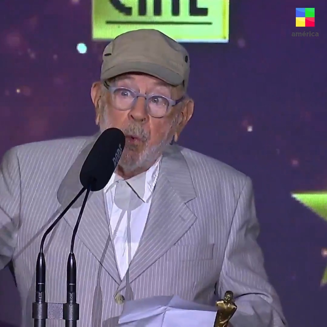 "Norman Briski": Por los comentarios sobre su discurso en el #MartínFierroDeCine