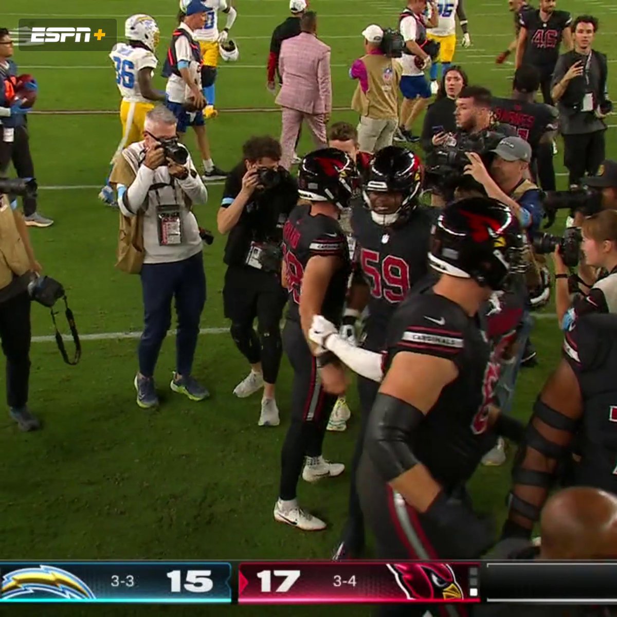 ARIZONA WALKS IT OFF 🔥 The Cardinals win it with a field goal vs. the Chargers 👏