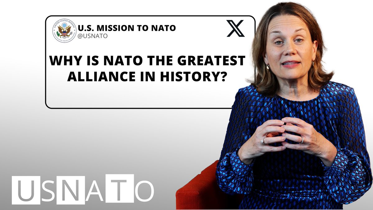 Leading 🇺🇸 U.S. Mission to NATO has been the opportunity of a lifetime, especially for this lifelong #NATONerd. Three years ago, President Biden sent me to Brussels to revitalize the Alliance. Amidst challenges both expected and unexpected, this has been the job of a lifetime, and I leave NATO with an immense sense of pride and accomplishment.