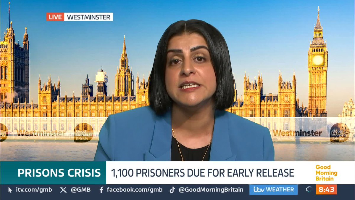 'Are you saying that he should not be eligible for early release and yet she has received a letter to say he is?' @Susannareid100 challenges Shabana Mahmood about the confusion over whether offenders subject to indefinite restraining orders should be eligible for early release.