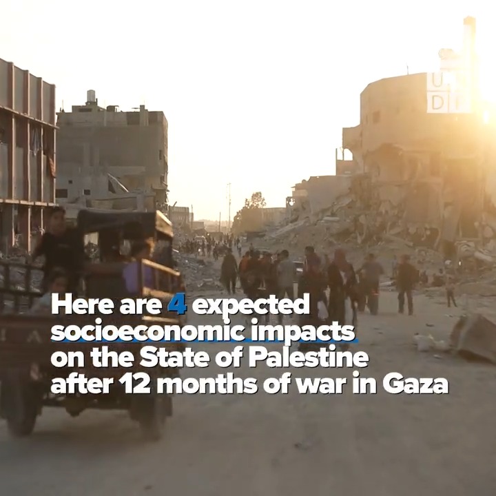 Human development could be setback by up to 69 years in #Gaza by the end of 2024. A comprehensive recovery and reconstruction plan is needed to promote recovery-enabling conditions. Read more in our 🆕 #GazaWarImpact assessment with ESCWA: