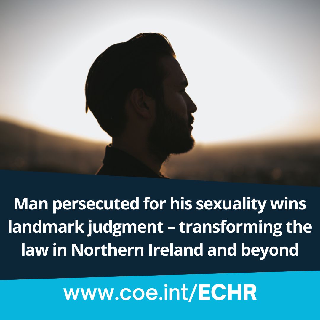 🏳️🌈43 years ago today, the ECHR CEDH ruled that homosexual relations should not be criminalised - leading to a major change in attitudes towards #LGBTI people, starting in the #UK. In 1982, Northern Ireland changed its laws, leading the way for equality. #ECHRImpact
