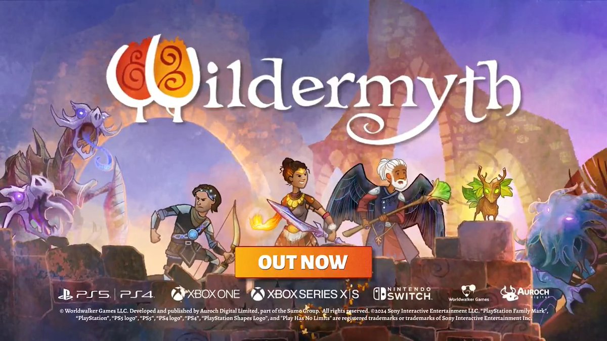 It's time to start your adventure... Wildermyth: Console Edition is OUT NOW! 🍂🏔️