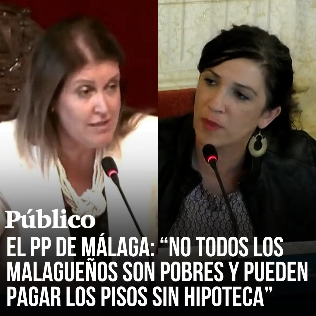🎥 Las polémicas palabras del PP de Málaga sobre el acceso a la vivienda: "Hay malagueños que pueden pagar un piso sin hipoteca, no todos son pobres" 👇