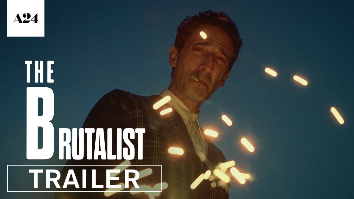 A staggering American epic, boldly captured in VistaVision. Watch the first trailer for Brady Corbet’s THE BRUTALIST, starring Adrien Brody, Felicity Jones and Guy Pearce. Opens in 70mm this December.