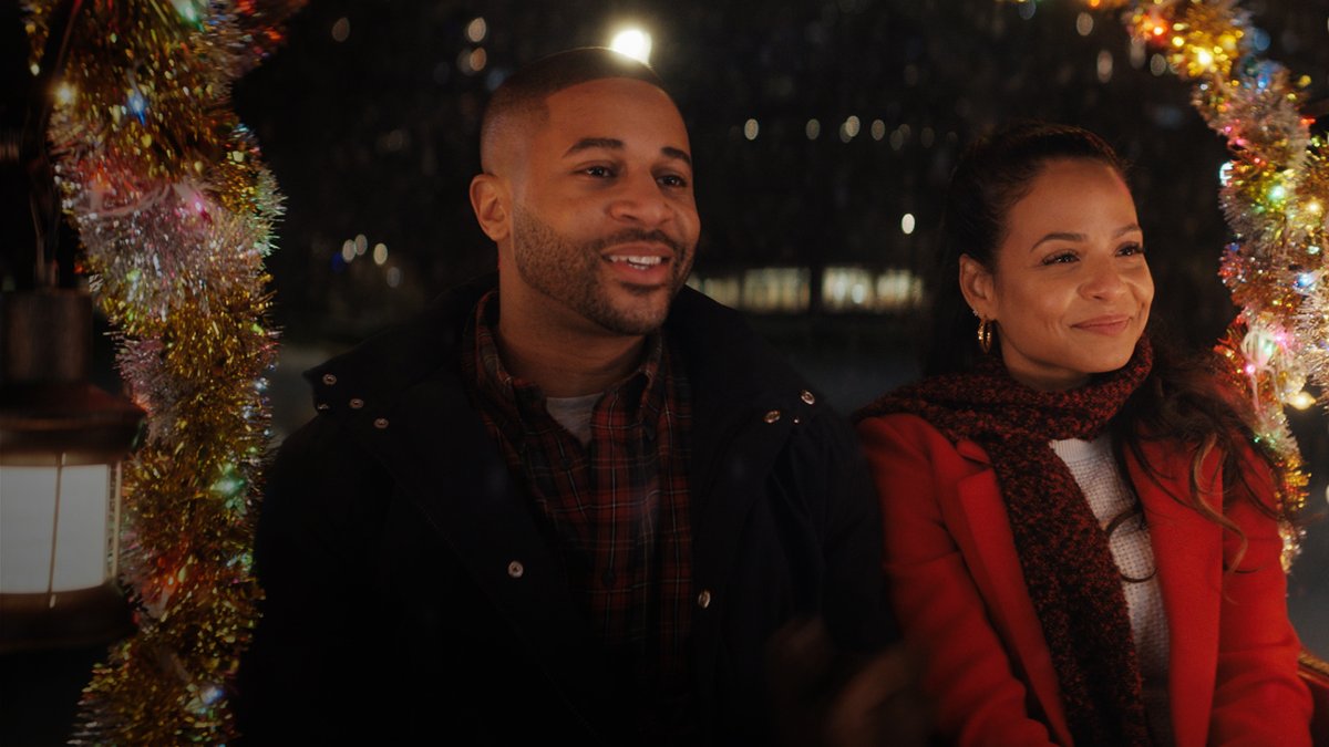 this one is TOO cute, trust us 😍 Meet Me Next Christmas – starring Christina Milian and Devale Ellis – is coming to Netflix November 6