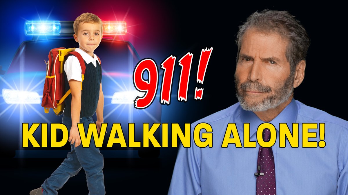 A mom gets ARRESTED for telling her son: "walk home." It was just half a mile, but someone saw the boy and called 911. They worried he might be kidnapped. Give me a break: Lenore Skenazy