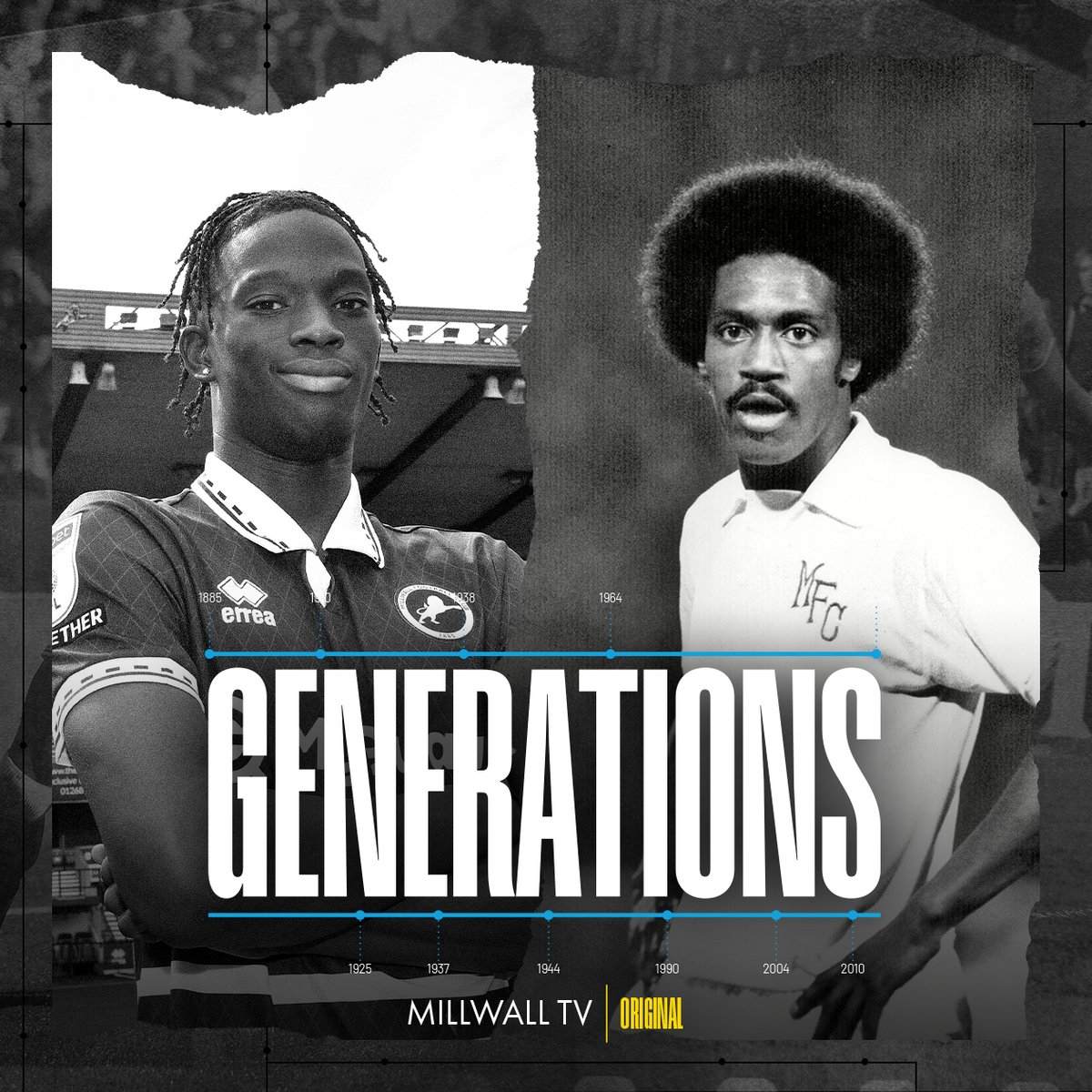 ⏳ Two generations of Lions wingers come together to celebrate Black History Month. 💭 A thought-provoking piece available to all on #Millwall TV!
