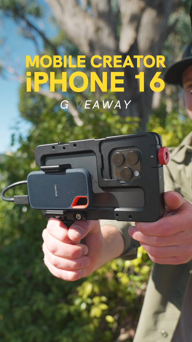iPhone 16 Pro Max Giveaway! We've teamed up with our friends to bring you an incredible opportunity to transform your mobile content creation. Click here to enter: The winner will be announced and contacted by @lumecube on 10/30/24.