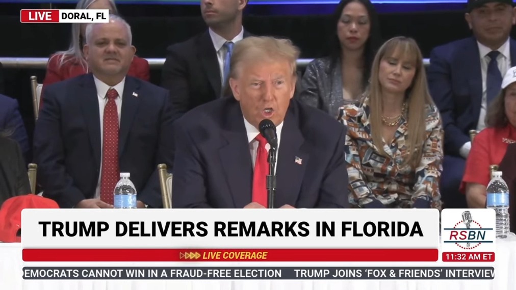 Trump says Americans who don’t support him are “the enemy within”