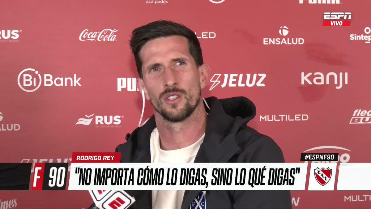 "No importa cómo lo digas, si no lo que digas". Hoy es el día de la tartamudez y no quiero dejar de resaltar que en Independiente tenemos un profesional de puta madre. Gracias Rodrigo Rey. Por ser ejemplo dentro y fuera. Te queremos muchísimo ❣️🇦🇹