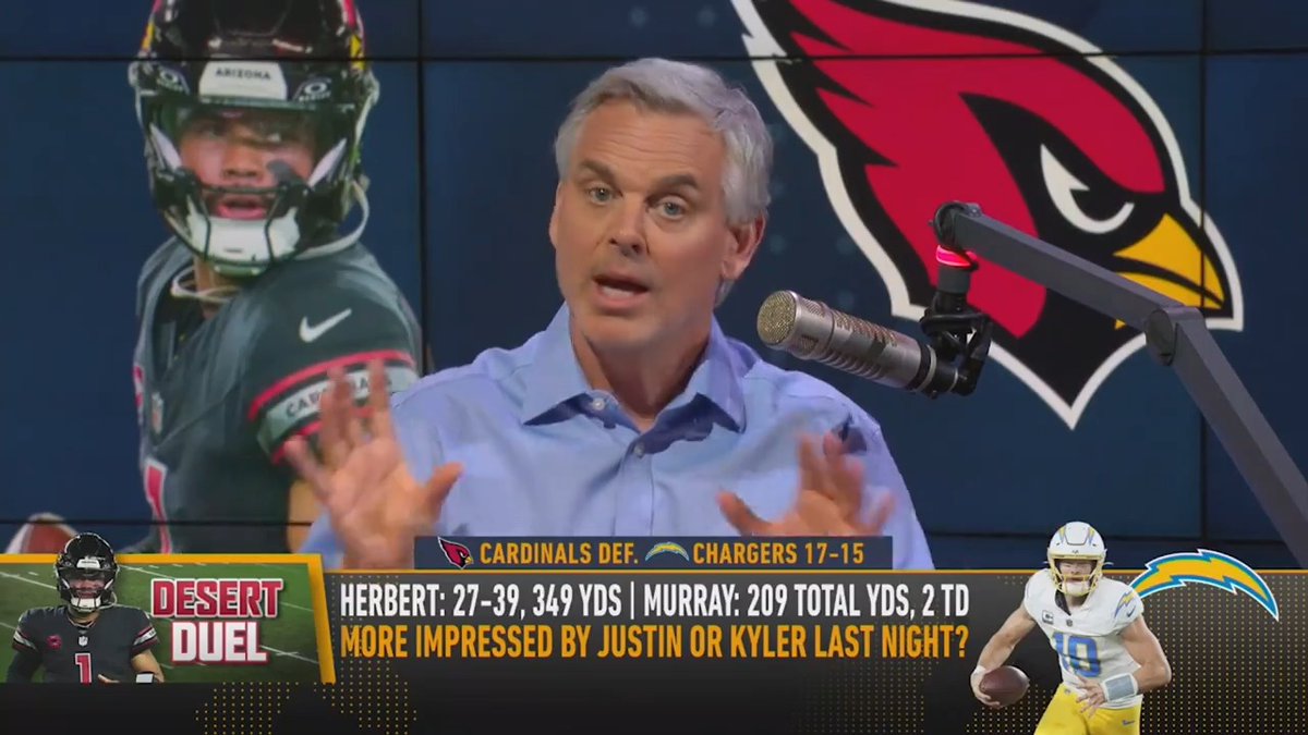 “Justin Herbert is A LOT more talented than Philip Rivers, but when you watch his career, it’s starting to look like the same trajectory.” Colin Cowherd feels bad for Herbert