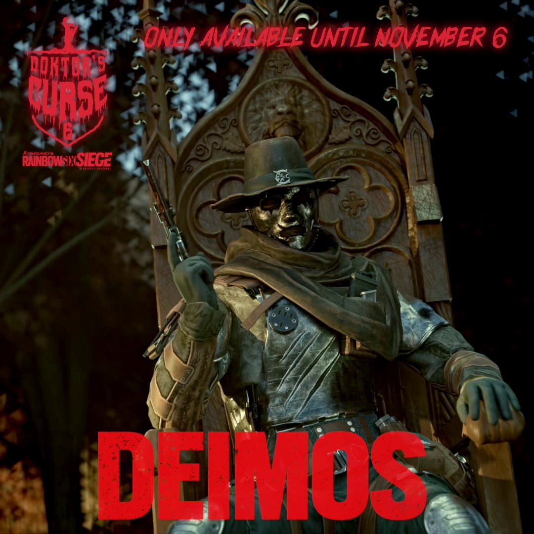 "You can run but you can't hide!" Scare your preys with the new Doktor's Curse Bundle for Deimos!