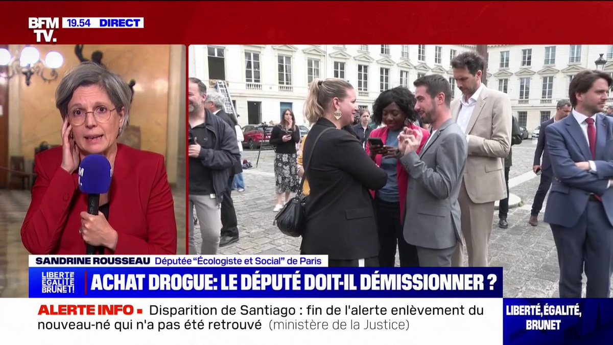 🔴ALERTE INFO Sandrine Rousseau sur le député Kerbrat arrêté en achetant de la drogue "Oui, il doit rester en poste" Comment peut-on accepter d'avoir ces politiques sérieusement !?
