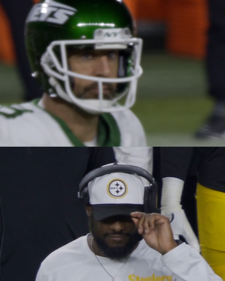 A-Rod tried to hit the Steelers with a 12-men penalty but Coach Tomlin was one step ahead 😂