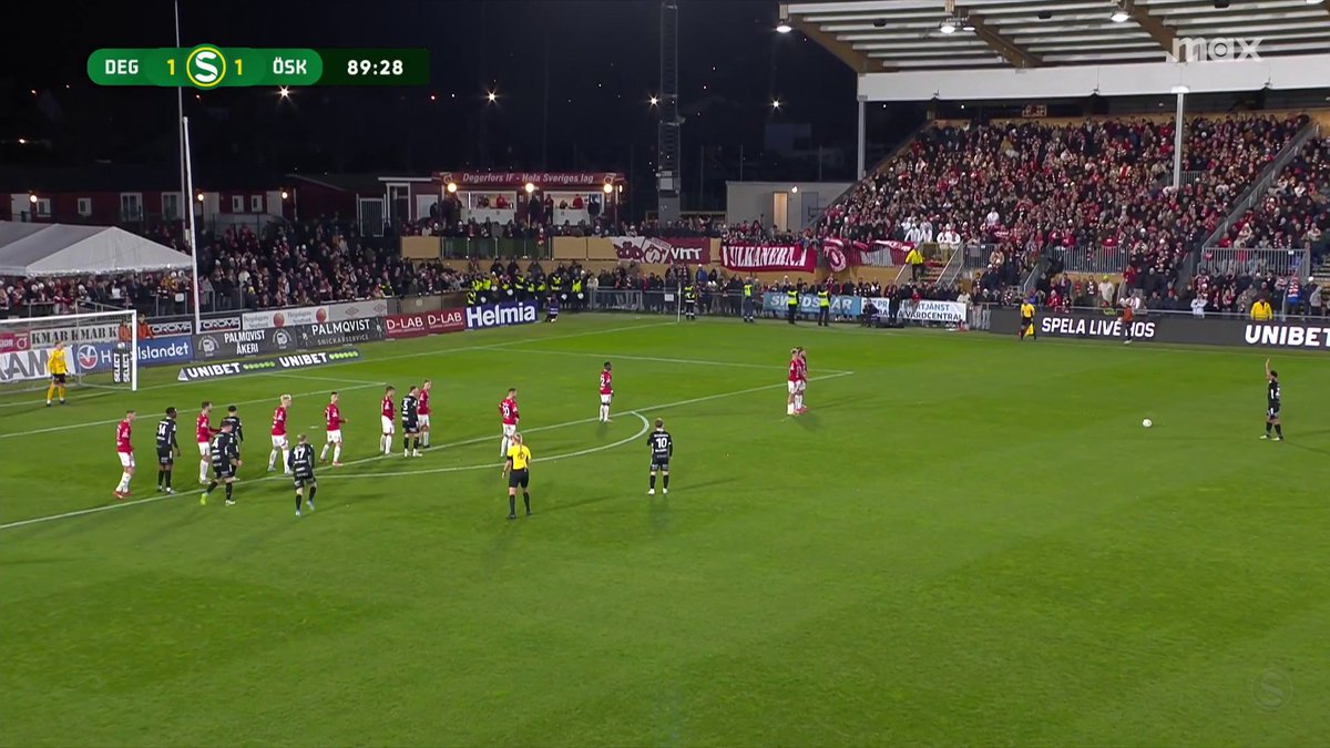 ÖSK har vänt! Jesper Modig slår in returen på nicken från Erik McCue, 2-1 till Örebro SK mot Degerfors IF! 👀 📲 Se matchen på Max
