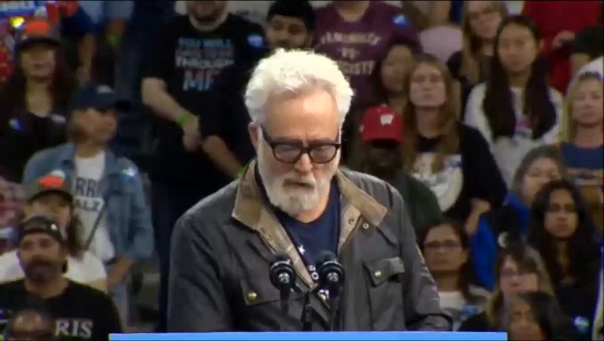 @BradleyWhitford More of this energy please. People need to get a grip about what we're facing here and vote accordingly.