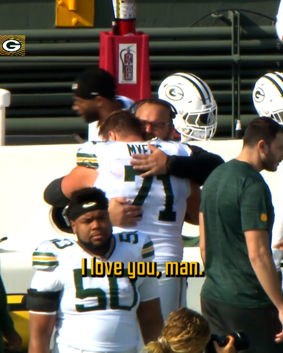 "Love you, got your back!" We got yours too, Josh 😤