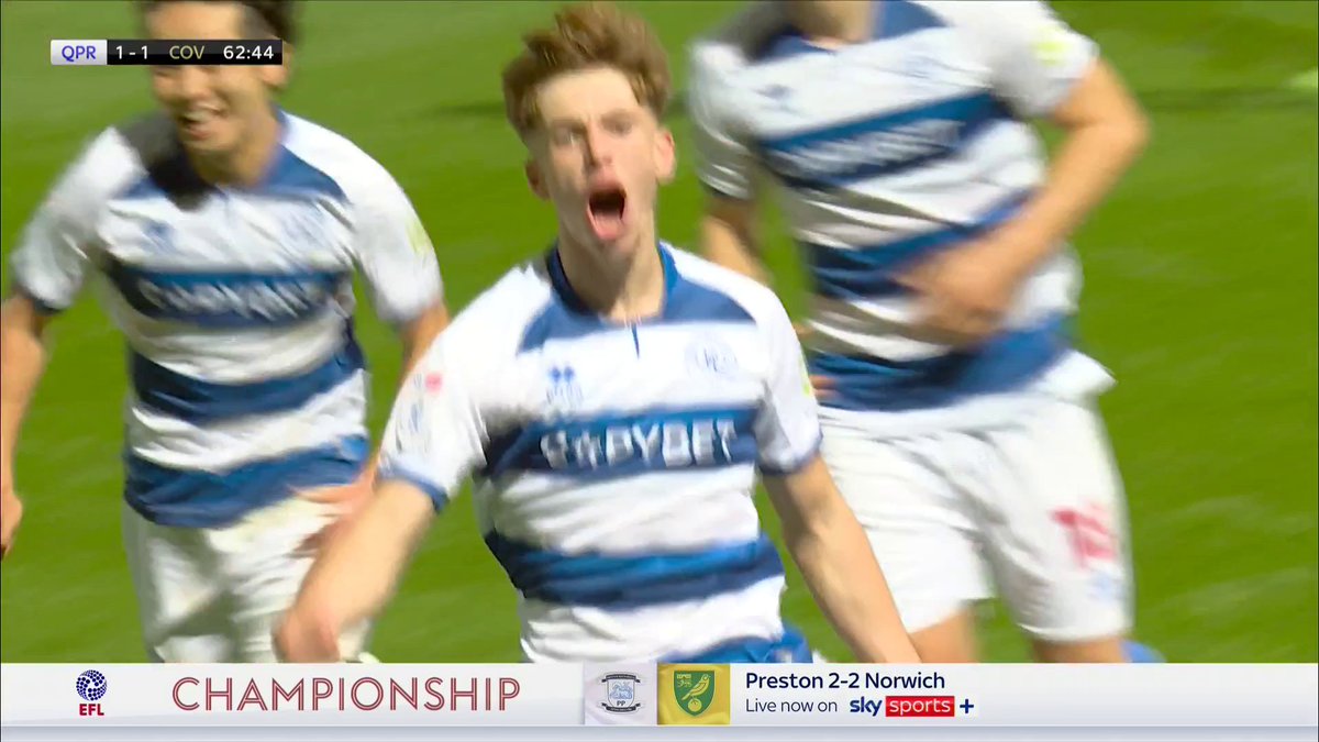 18-year-old Kieran Morgan scores for QPR just five minutes after coming off the bench! 🤯