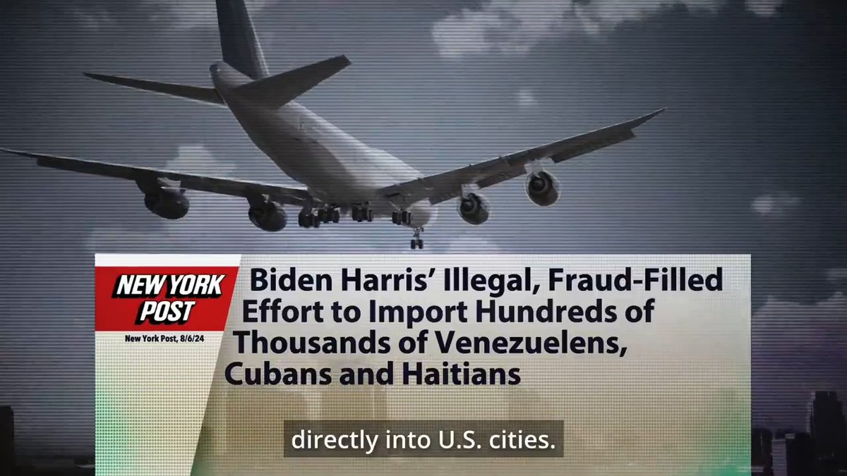 Since January 2023, Biden and Harris have imported 531,000+ illegal aliens on commercial flights. They're giving one-way tickets to aliens from around the globe and letting them in. Watch the video below to understand how their illegal alien importation scheme works…