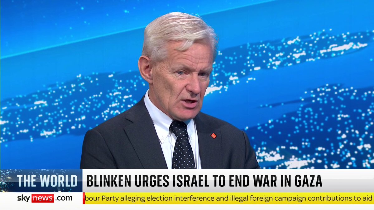 "Since we all agree that Russian occupation of Ukraine is very bad, how come Israeli occupation of the West Bank and Gaza seems to be tolerable?" Secretary General of the Norwegian Refugee Council Jan Egeland draws parallels between Russia-Ukraine and the Middle East conflict.