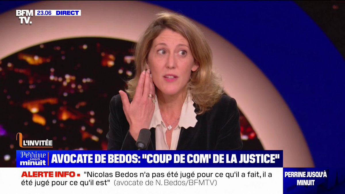 Julia Minkowski (avocate de Nicolas Bedos): "J'ai reçu des messages de plusieurs magistrats me faisant part de leur inquiétude sur le prononcé de cette peine"