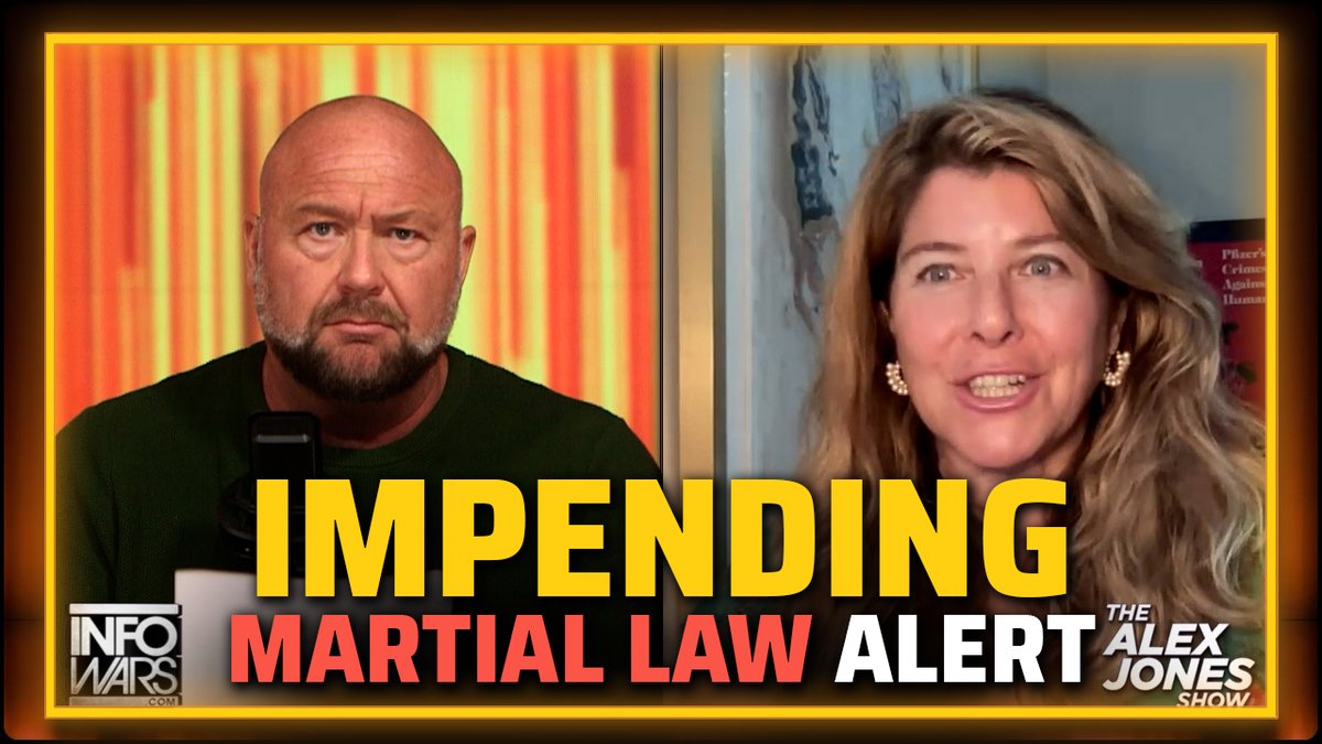 🚨IMPENDING MARTIAL LAW ALERT: Dr. Naomi Wolf Warns America Is In An Undeclared War With The Globalists Who've Already Set In Motion A Plan To End The American Republic Within Weeks Dr. Naomi Wolf. 8 NYT Bestsellers. DPhil, Poetry.