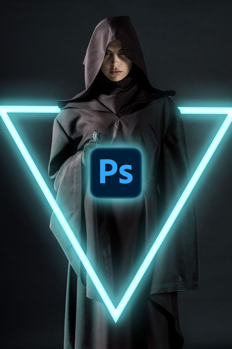 僕はPhotoshopでネオンはいつもこう作ります。