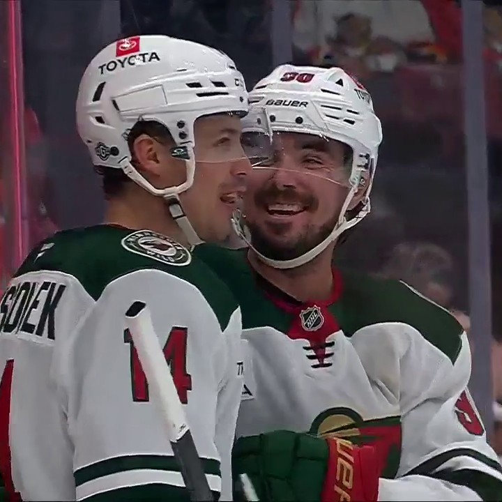 We got 5️⃣ on it! #MNWILD | #NHL