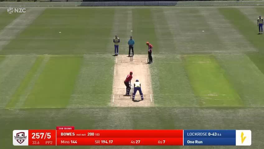 A world record for Chad Bowes! Brings up his double century from just 103 balls for Canterbury! Travis Head and Narayan Jagadeesan with the previous List A record of 114 balls. LIVE stream + HIGHLIGHTS | #FordTrophy